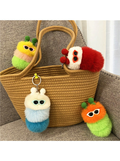 Keypus - Cute Creative Caterpillar Keychain