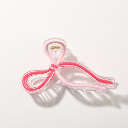 Beau - Gradient Butterfly Design PS Claw Clip