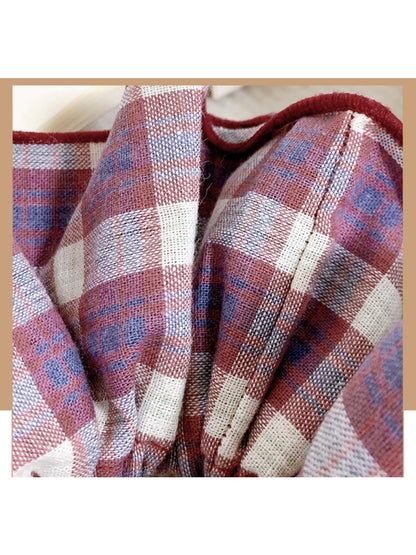 Gifty - Gingham Scrunchie Hair Ties