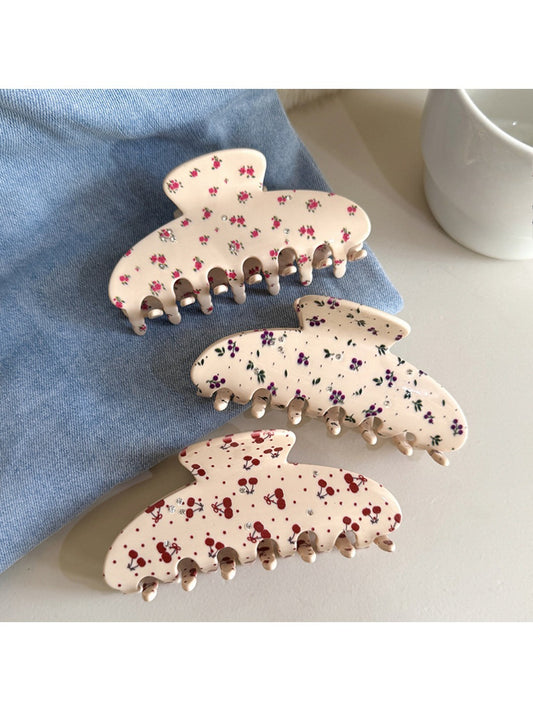 Beau - Delicate Floral Hair Claw Clip