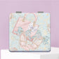 Mirroray - Cartoon Print Foldable Makeup Touch-Up Mirror
