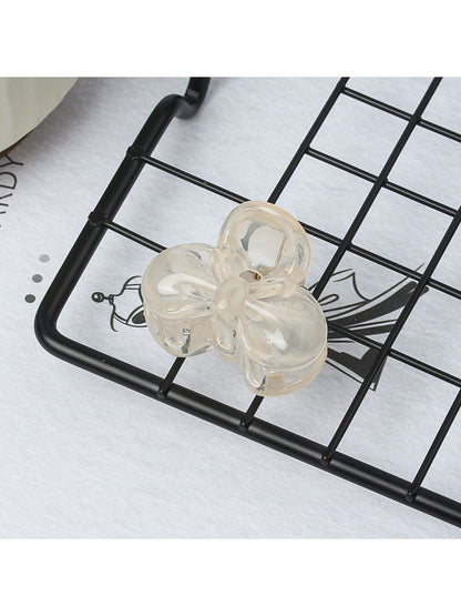 Beau small butterfly claw clip photographed from above showing full shape
