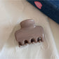Beau - Plastic and Alloy Rounded Rectangle Claw Clip