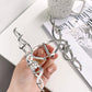 Beau - Cool Toned Geometric Line Elegant Claw Clip