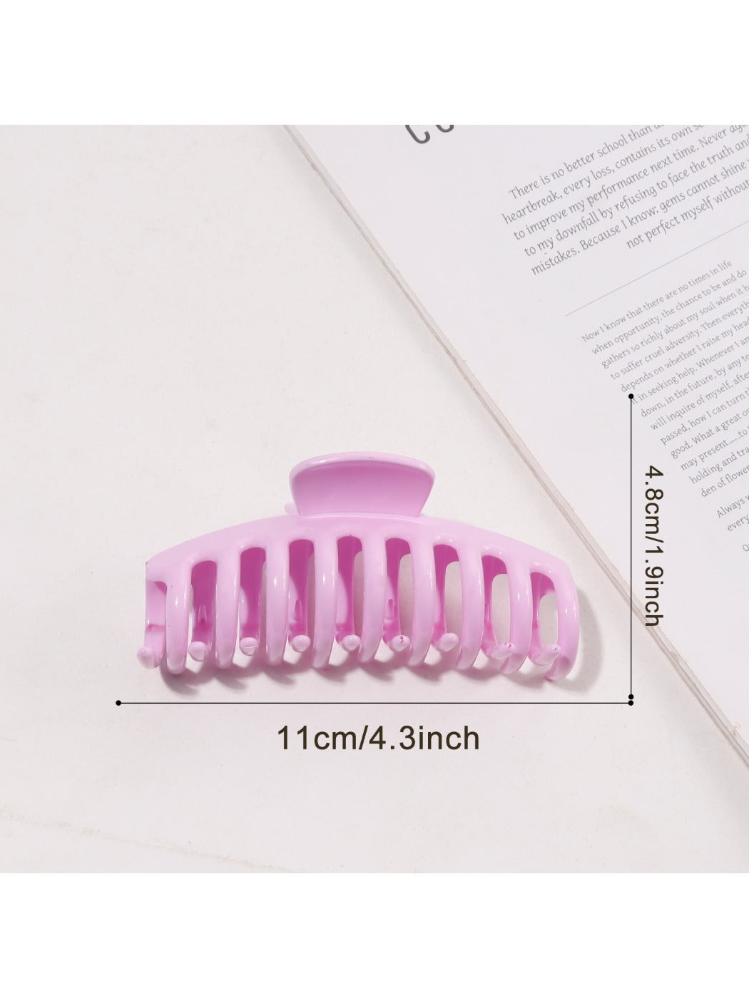 Beau - Pastel Large Hair Claw Clip
