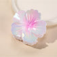 Beau - Gradient Floral Plastic Hair Claw Clip