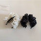 Beau - Ruffled Mesh Look Pleated Banana Clip
