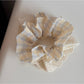 Gifty - Plaid Lace Trim Pleated Fabric Scrunchie