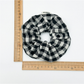 Gifty - Check Pattern Polyester Scrunchie