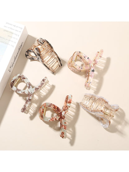 Beau - Minimalist Crisscross Claw Clip