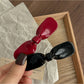 Beau - Glossy Butterfly Bow Acetate Fiber Hair Clip