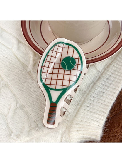 Beau - Tennis Racket-Shaped Hair Clip