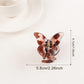 Beau - Minimalist Taupe Hair Claw Clip