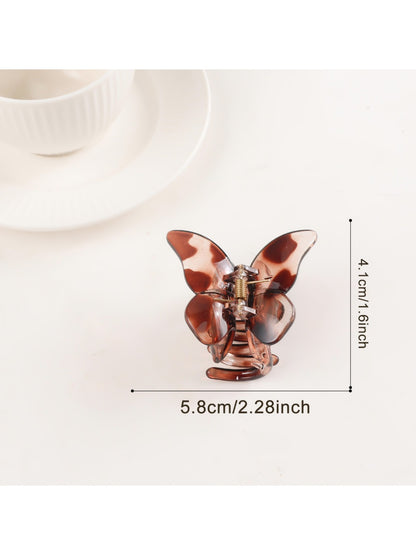 Beau - Minimalist Taupe Hair Claw Clip