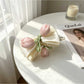 Beau - Tulip Bow Polyester Claw Hair Clip