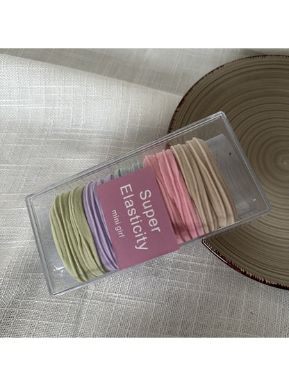 Gifty - 10PCS Elastic Hair Tie Set