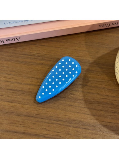 Beau - Polka Dot Acetate Tapered Hair Clip