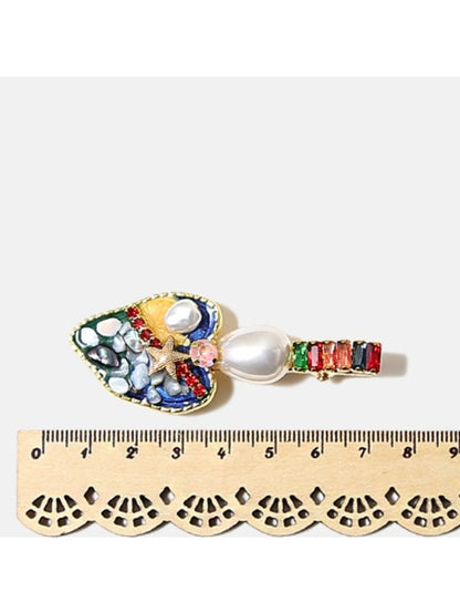 Beau - Oil Painting Hair Clip