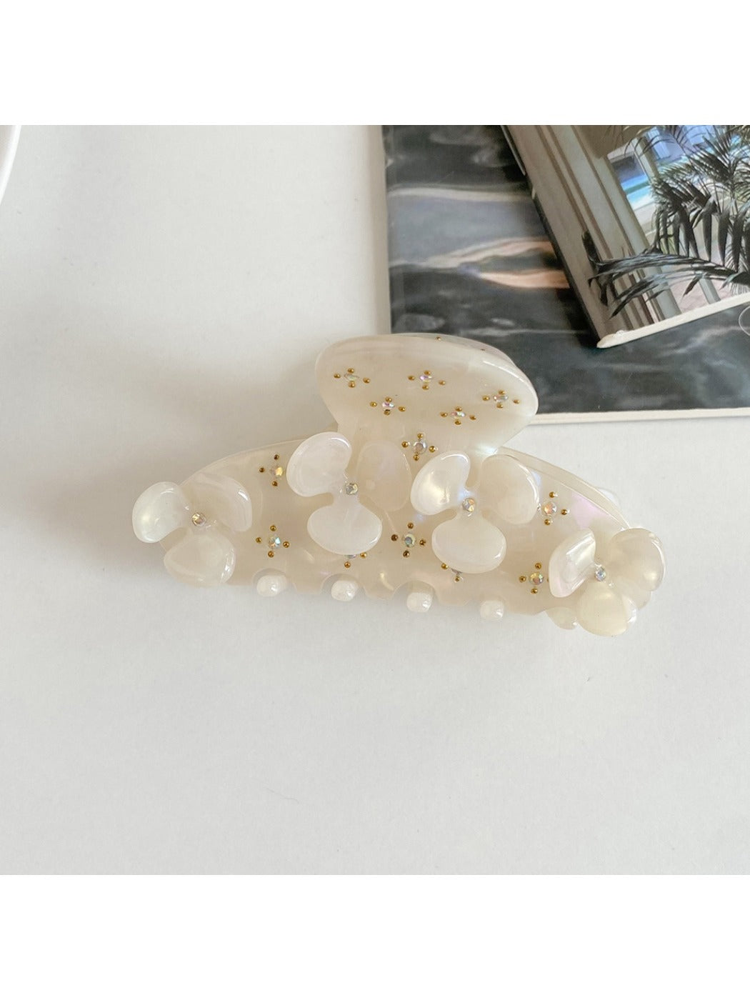 Beau - Elegant Clover Patterned Hair Claw Clip