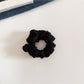 Gifty - Minimalist Ribbed Knit Polyester Scrunchie