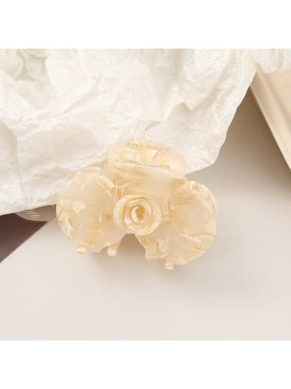Beau - Elegant Acetate Flower Pattern Hair Clip