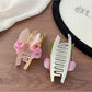 Beau - Fashion Lily Pattern Acetate Hair Clip