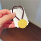 Gifty - Polished Round Accent Elastic Ponytail Hair Tie