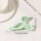 Beau - Minimalist Solid Color Bow Shaped Claw Clip