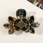 Beau - Vintage Twin Flower Claw Clip