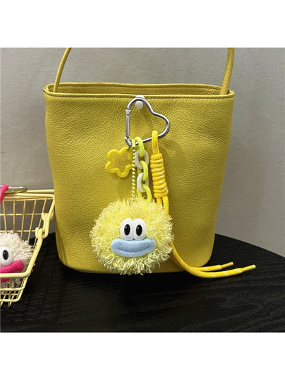 Keypus - Cute Quirky Pom Pom Keychain
