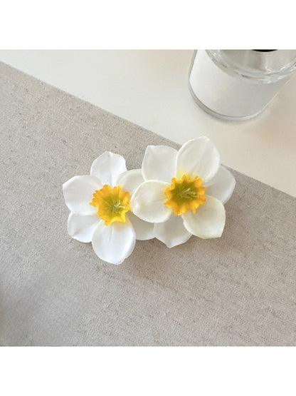 Beau - Elegant Peach Blossom Hair Clip