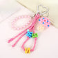 Keypus - Beaded Mushroom-Shaped Keychain