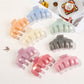 Beau - Geometric PC Gold Speckle Finish Claw Clip