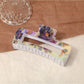 Beau - Classic Floral Pattern Hair Clip