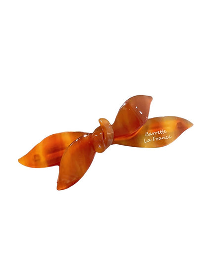 Beau - Acetate Fiber Butterfly Bow Spring Hair Clip