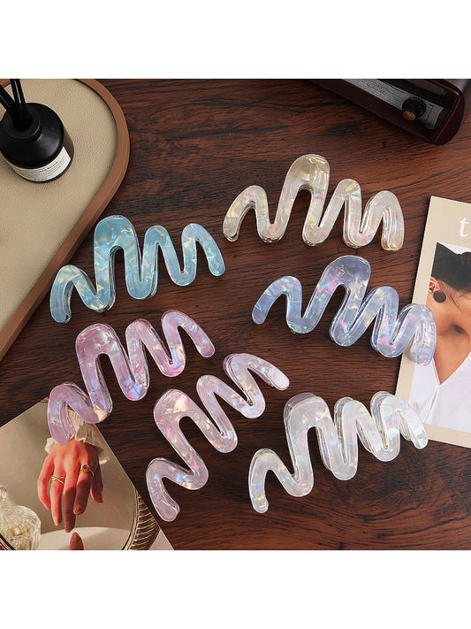 Beau - Cute Minimalist Wavy-Shaped Hair Clip