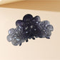 Beau - Gradient Three Flowers Plastic Claw Clip