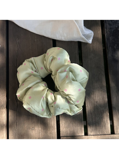 Gifty - Gentle Temperament Polka Dot Scrunchie