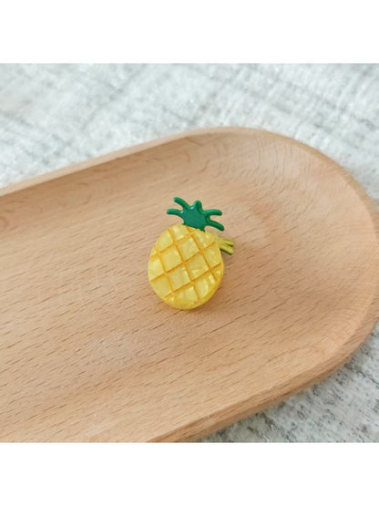 Beau - Mini Fruit-Embellished Hair Clip