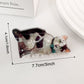 Beau - Cute Cat Shaped Glossy Claw Clip