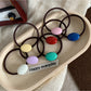 Gifty - Solid Color Oval Hair Tie