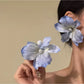 Earedge - Romantic Blue Flower Earrings