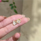Earedge - Delicate Leaf Shaped Earrings
