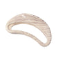 Beau hair clip displayed with natural lighting emphasizing metallic texture