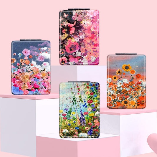 Mirroray - Butterfly Garden Travel Vanity Mirror