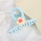 Beau - Retro Floral Bow Shape Hair Section Claw Clip