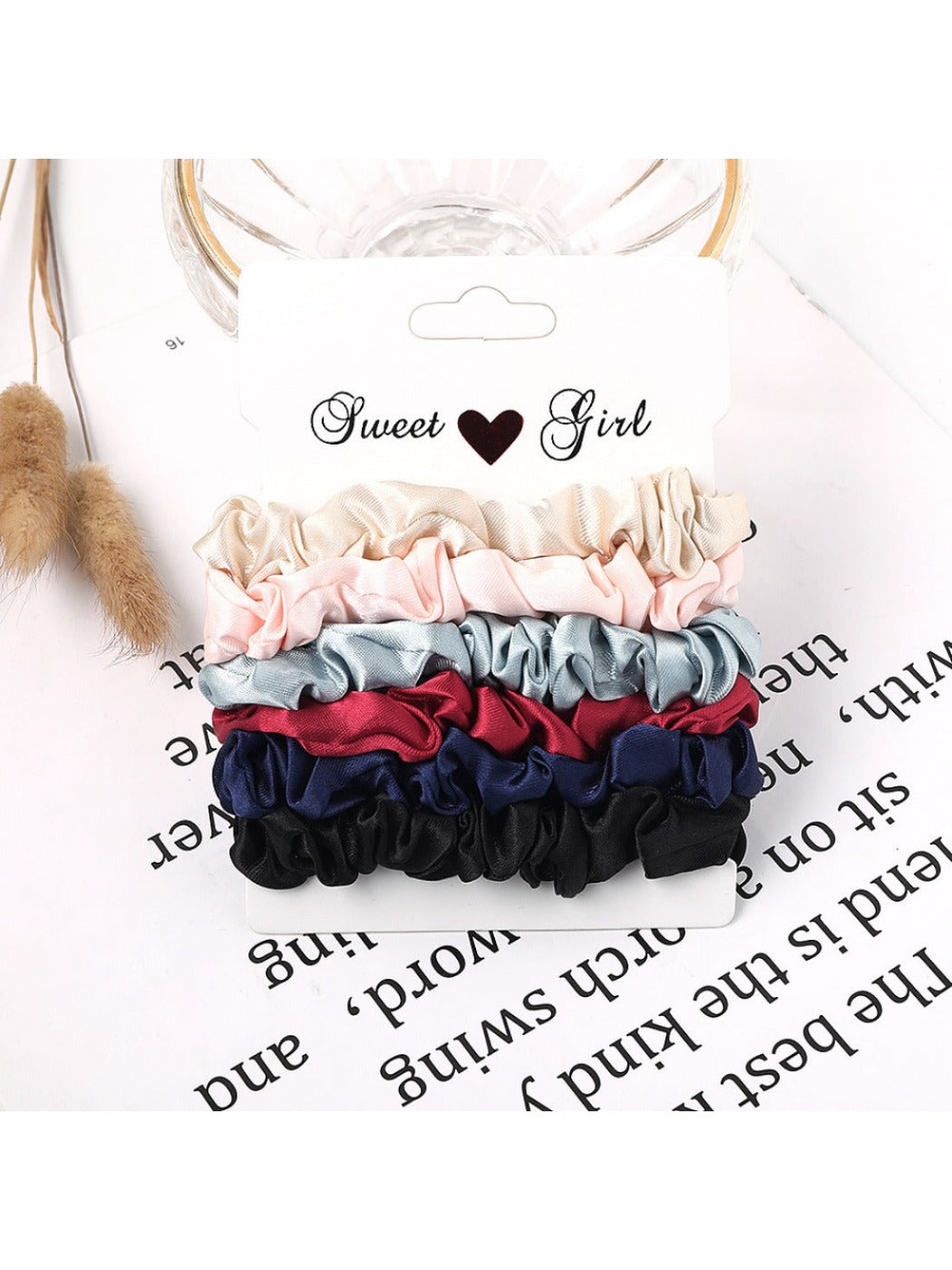 Gifty - 6 Pack High Elastic Hair Ties