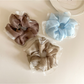 Gifty - Ruffled Minimal Solid Scrunchie