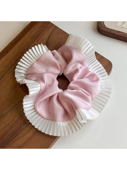 Gifty - Elegant Pleated Scrunchies High Elasticity Hair Ties