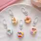 Keypus - Cute Fruit Donut Keychain